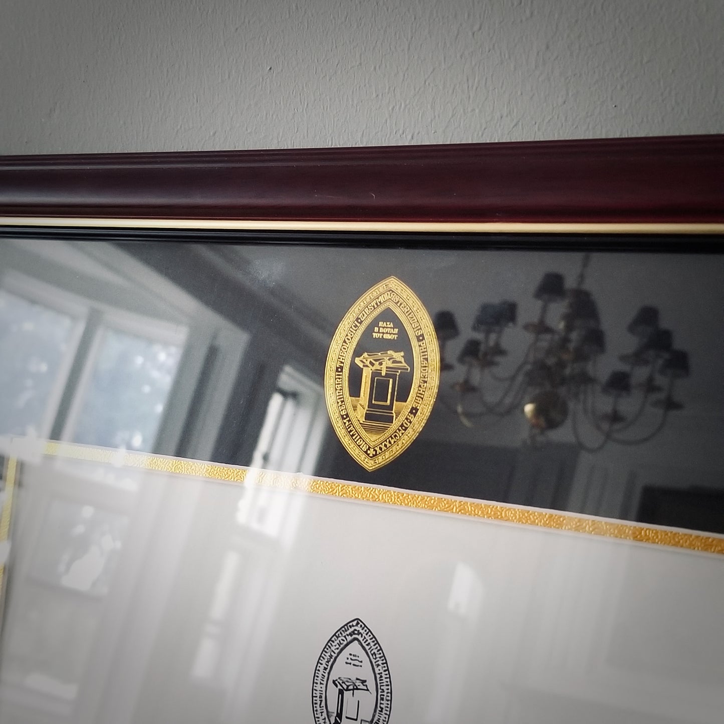 Diploma Frame | Cherry Gold | Fine Goods