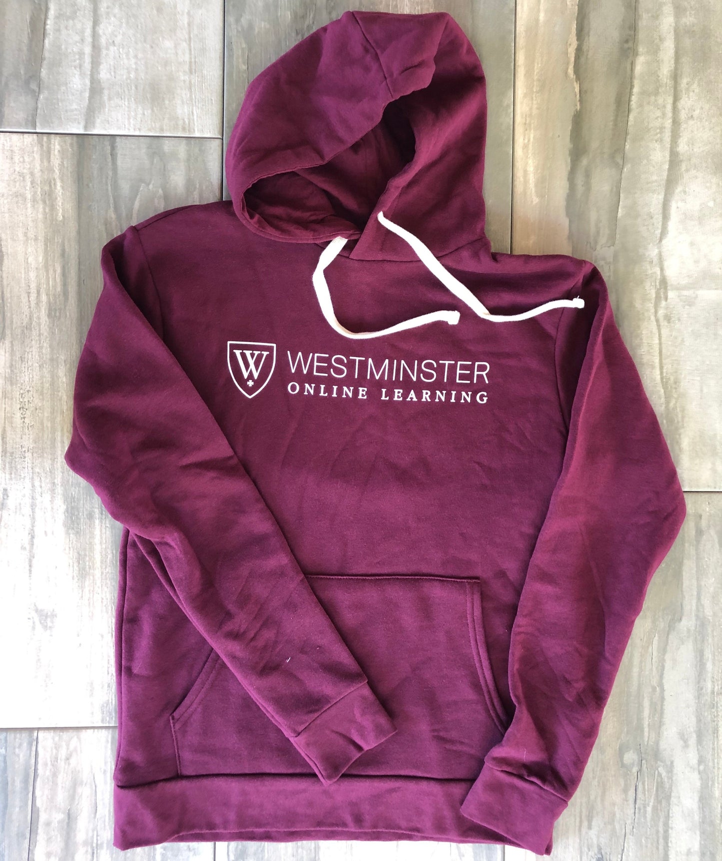 Hoodie | Online Learning | Burgundy