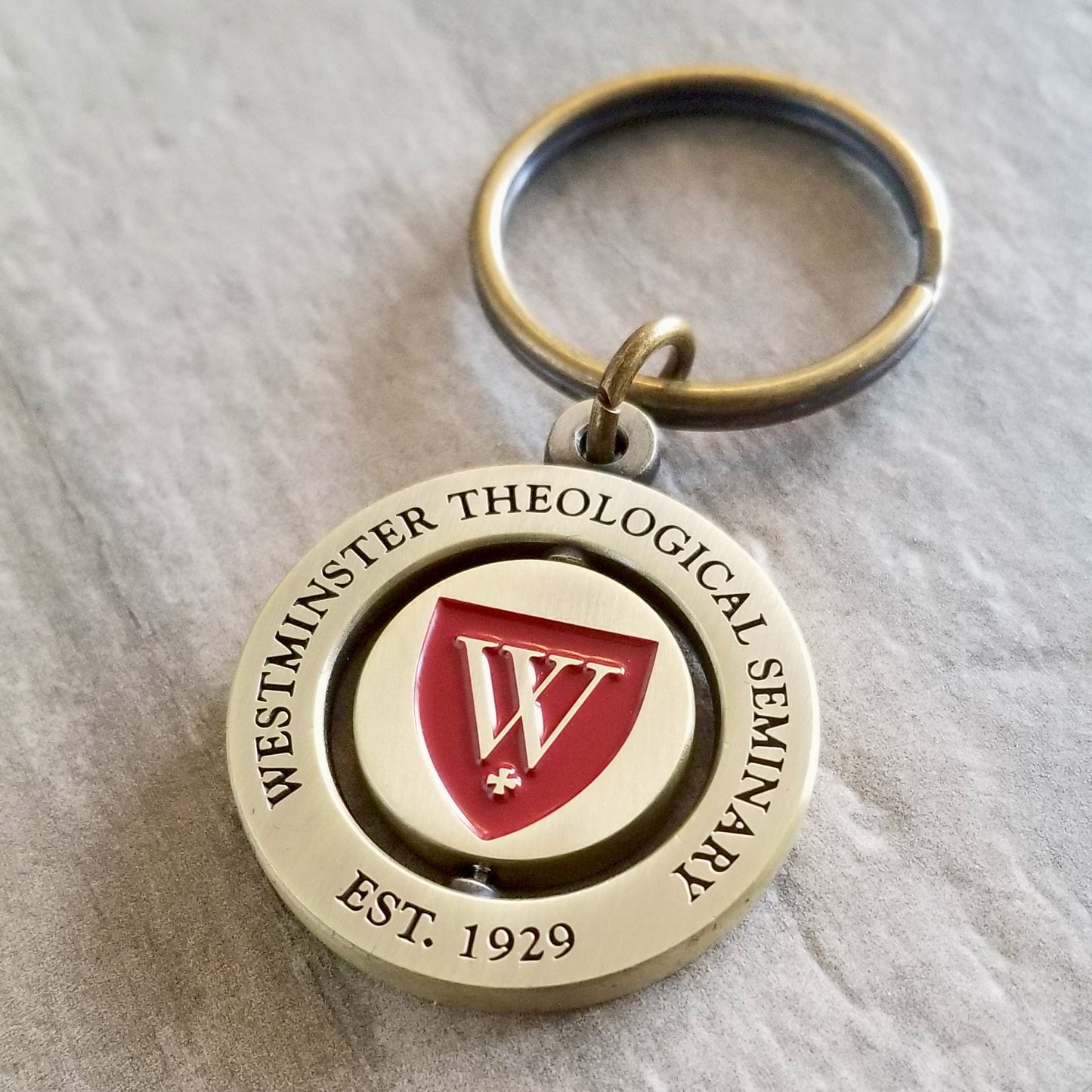 AS-IS Keychain | Antiqued Bronze