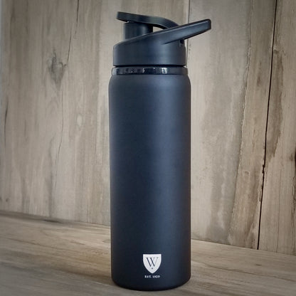 Water Bottle | Sports Steel | Black
