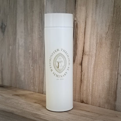 Water Bottle | Vacuum Steel | White