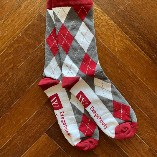 Socks |  Exegetically Grounded | Argyle